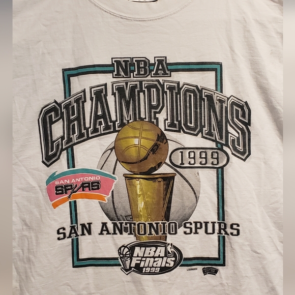 Vintage T-shirt San Antonio Spurs NBA Champions 1999 - Picture 5 of 5